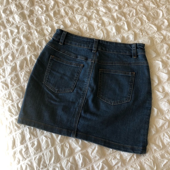 FOREVER 21 JEAN SKIRT - Picture 2 of 2